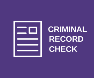 Criminal Record Check Image