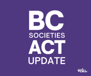 BC Societies Act Update